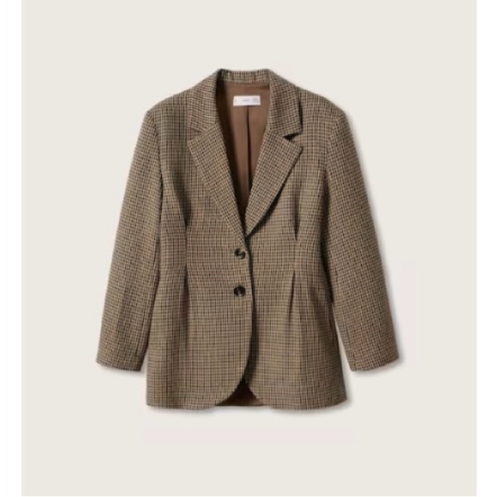 Mango hourglass fitted blazer